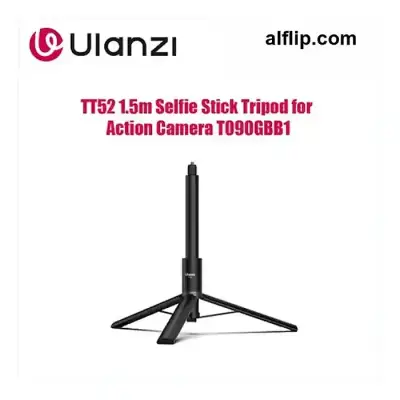 Ulanzi TT52 Lightweight 2-in-1 Selfie Stick Tripod 1.5m...